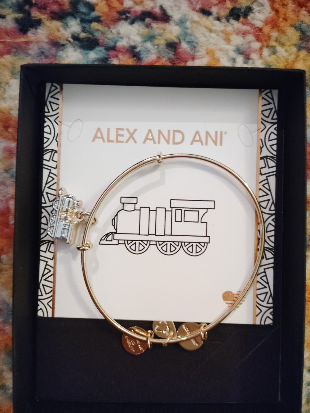 Alex And Ani Train Bracelet New 🆕 Box